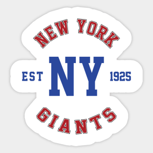 Giants - NYK Vintage Sticker